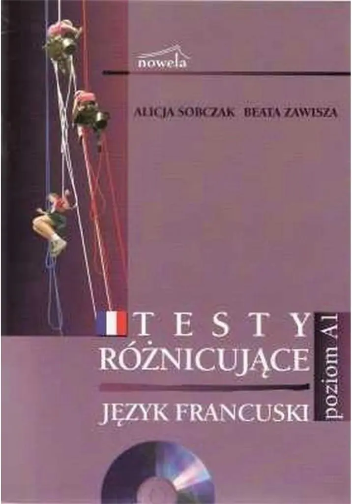 Książka - Język francuski - testy różnicujące A1