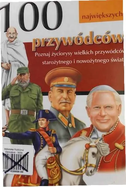 Książka - 100 największych przywódców