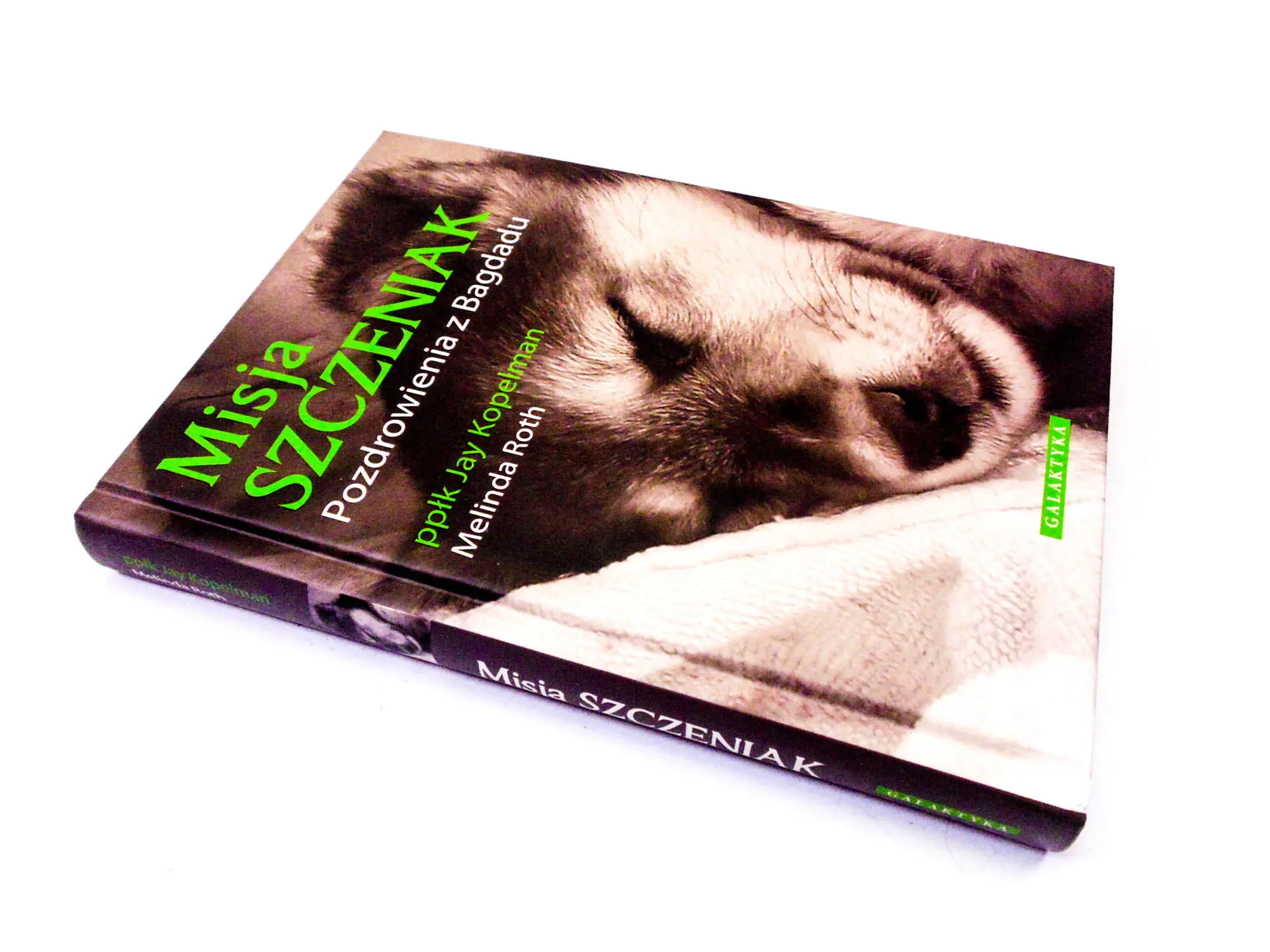 Książka - MISJA SZCZENIAK POZDROWIENIA Z BAGDADU