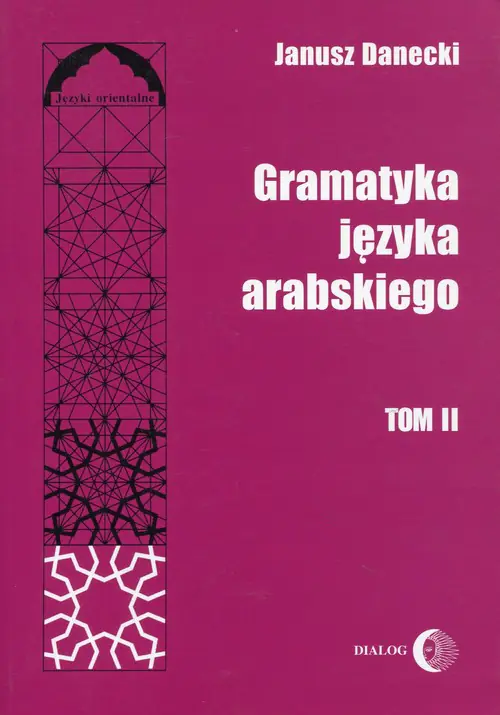 Książka - Gramatyka języka arabskiego. Tom 2
