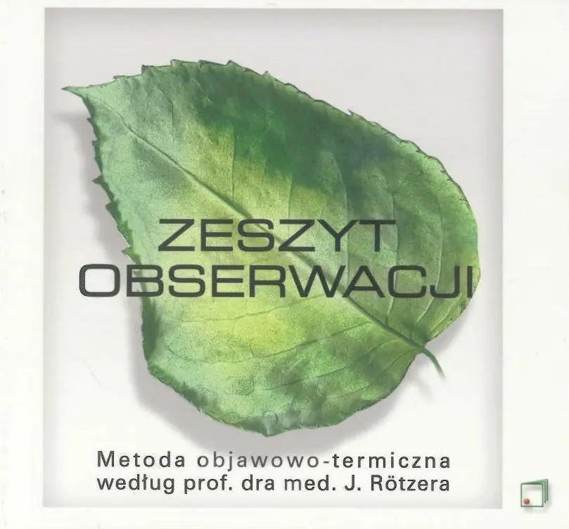 Książka - Zeszyt obserwacji. Metoda objawowo-termiczna