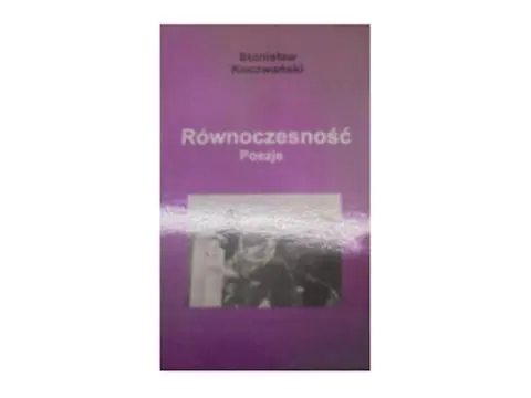 Książka - Równoczesność. Poezje