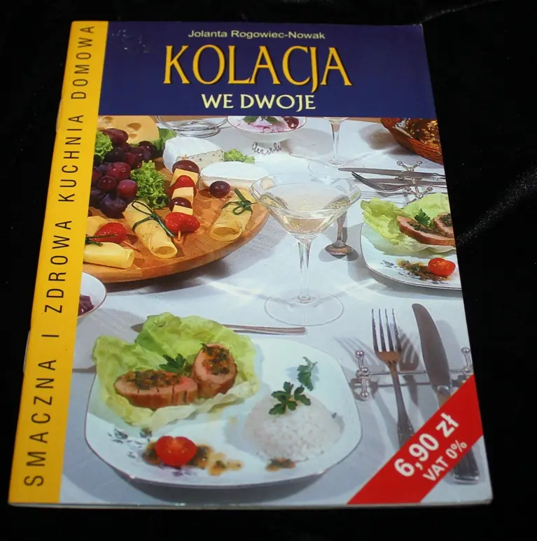 Książka - Kolacja we dwoje
