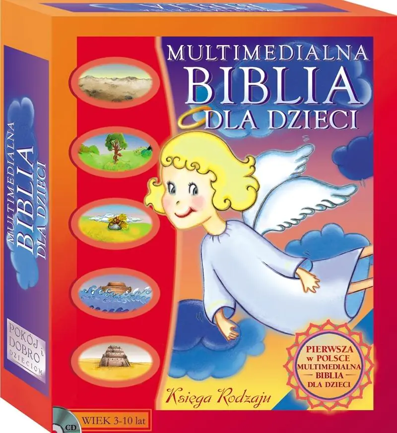 Książka - Multimedialna Biblia dla Dzieci. Księga Rodzaju CD