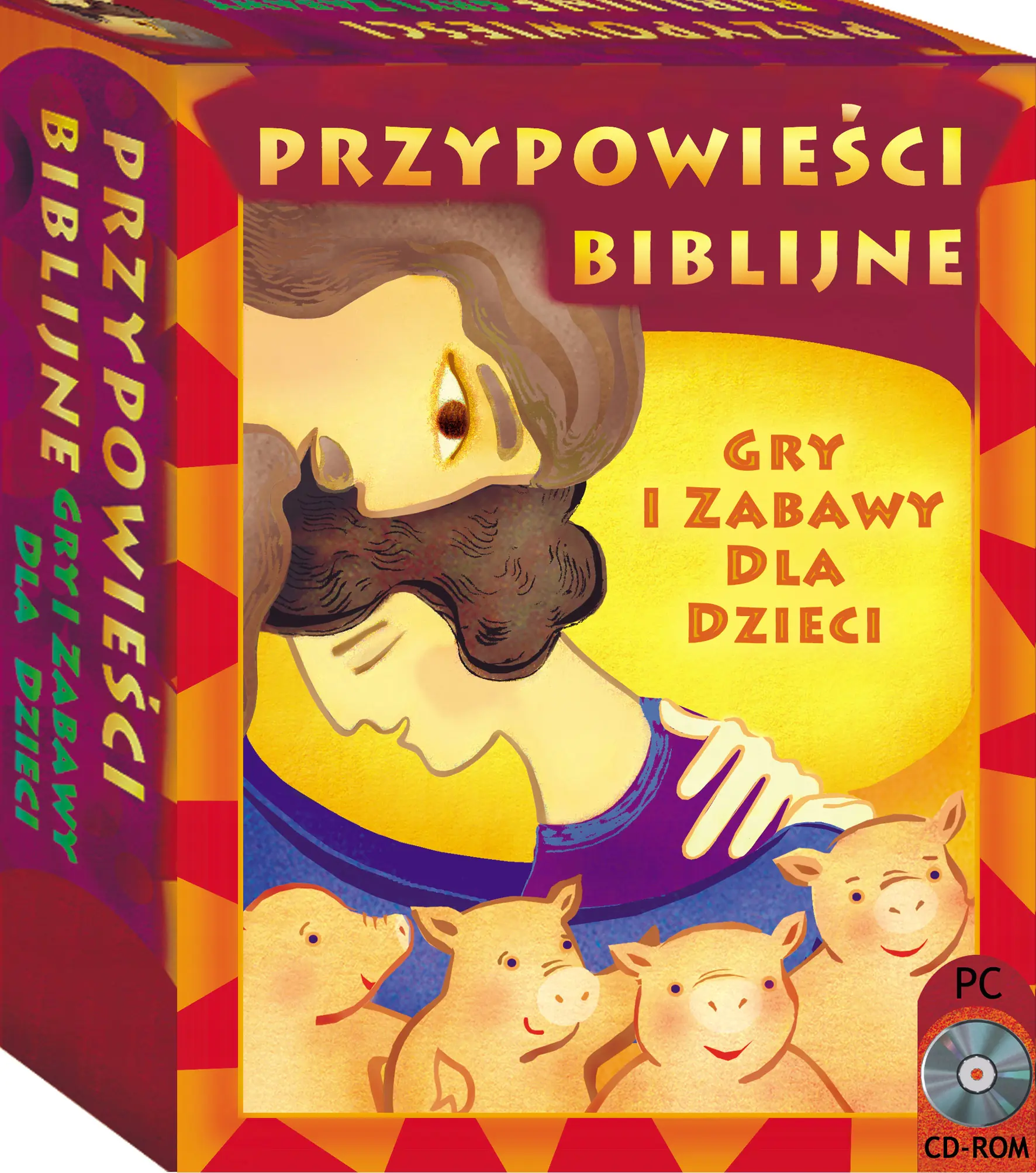 Książka - Przypowieści biblijne: gry i zabawy dla dzieci. CD