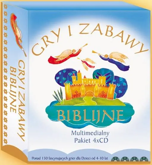 Książka - Gry i zabawy biblijne. Pakiet 4 PC CD-ROM