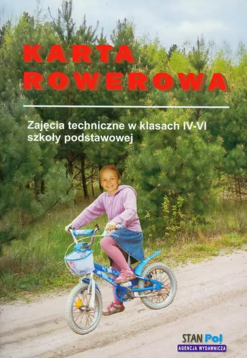 Książka - Karta rowerowa. Zajęcia techniczne w klasach 4-6