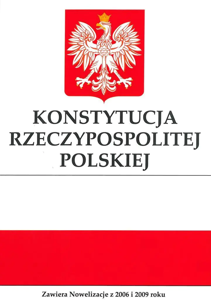 Książka - KONSTYTUCJA RZECZYPOSPOLITEJ POLSKIEJ