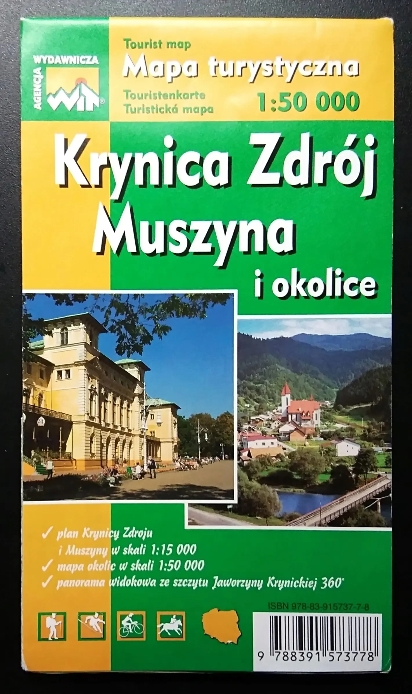 Książka - Niezbędnik turystyczny Bieszczady 3w1 WIT