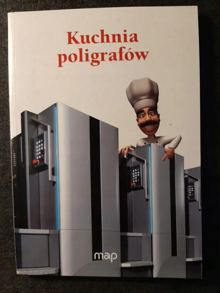 Książka - Kuchnia poligrafów