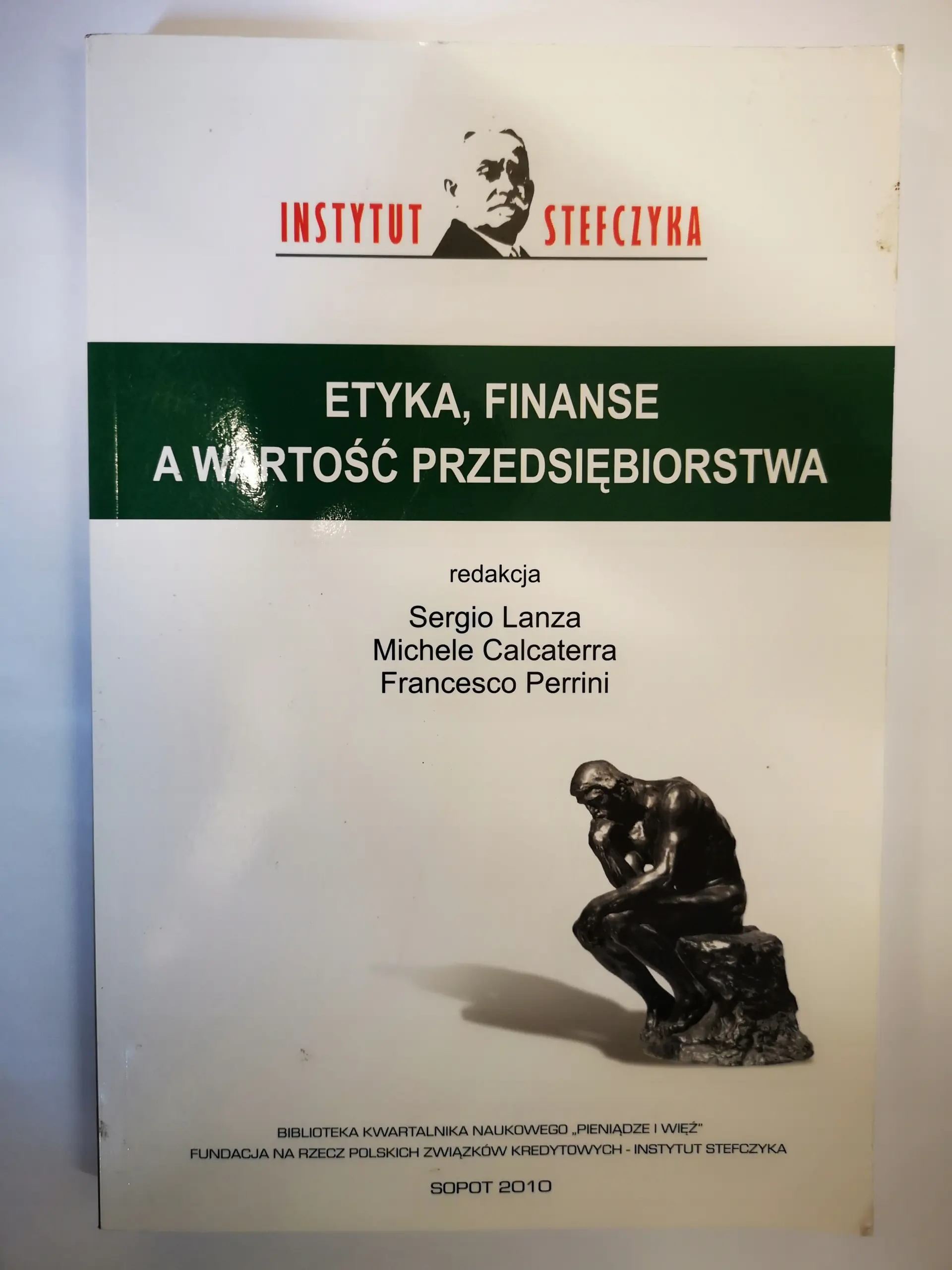 Książka - ETYKA FINANSE A WARTOŚĆ PRZEDSIĘBIORSTWA