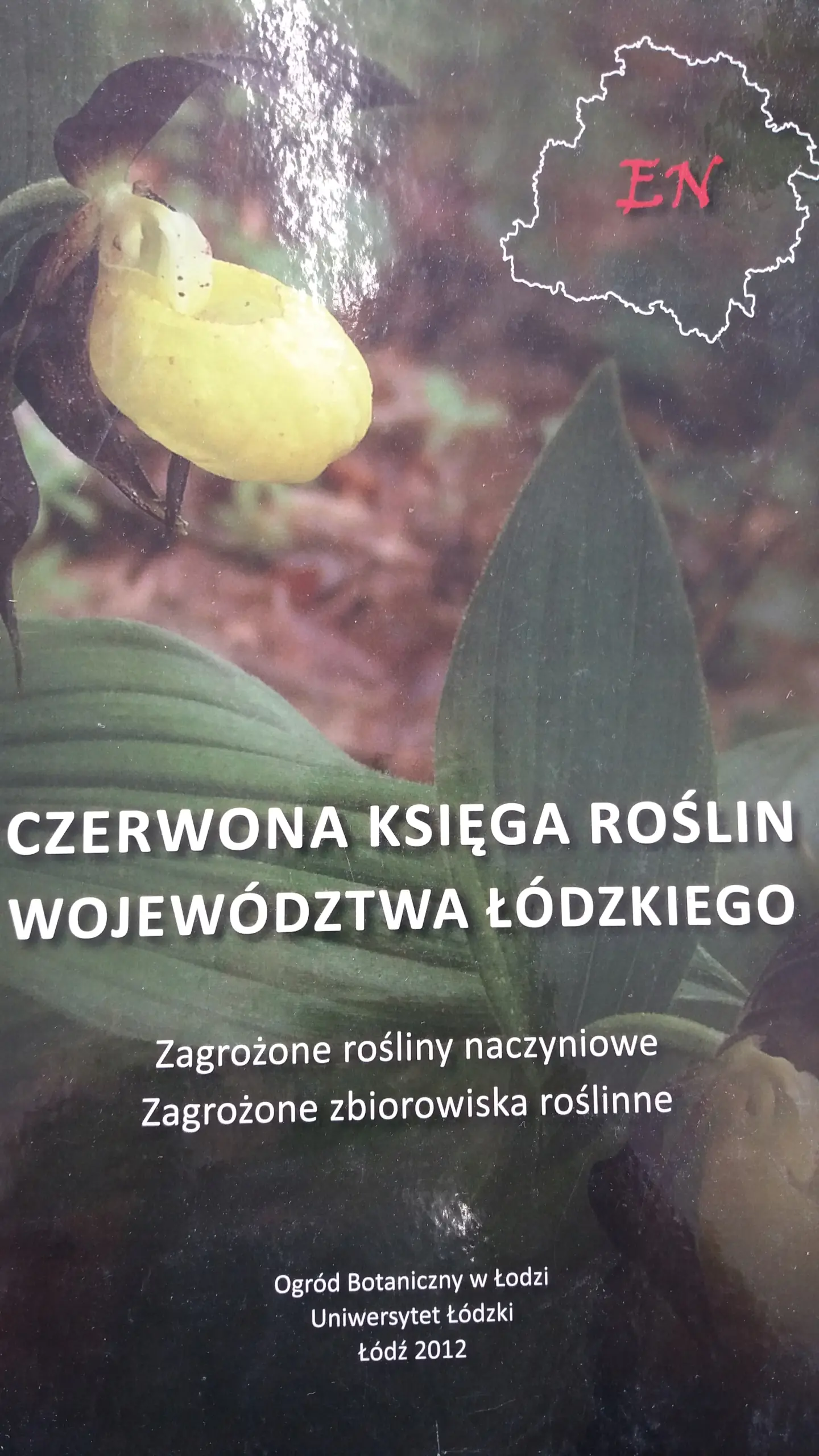 Książka - CZERWONA KSIĘGA ROŚLIN WOJEWÓDZTWA ŁÓDZKIEGO