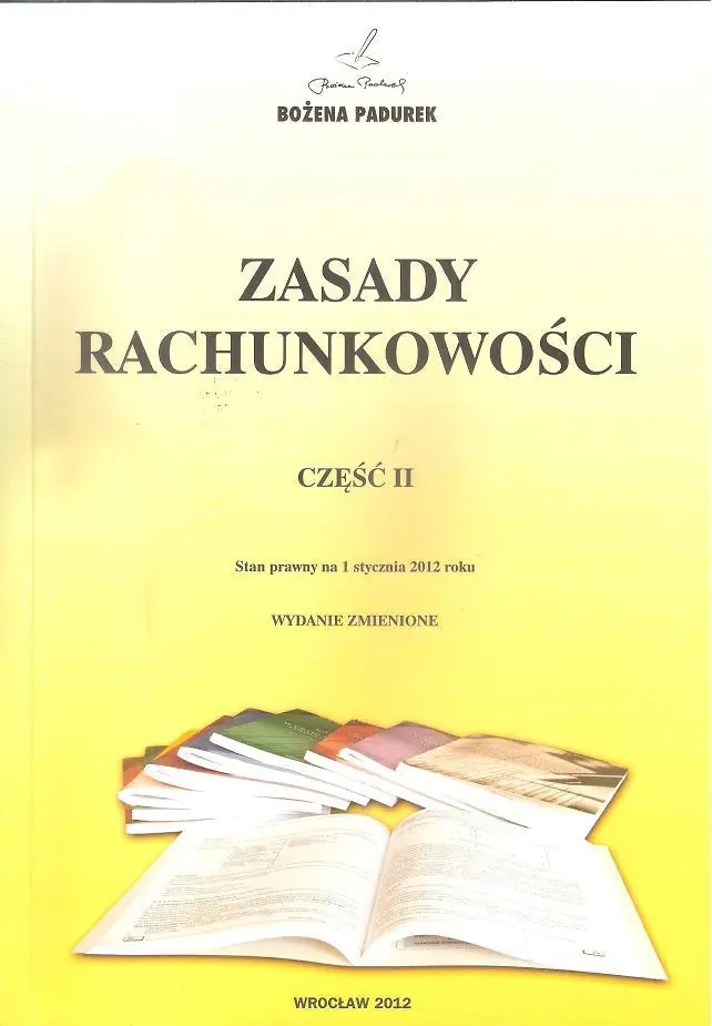 Książka - ZASADY RACHUNKOWOŚCI CZ.II