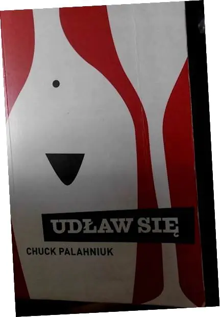 Książka - Chcuck palahniuk, jasnozielony grzbiet, nad ossolineum, obok nobilisu