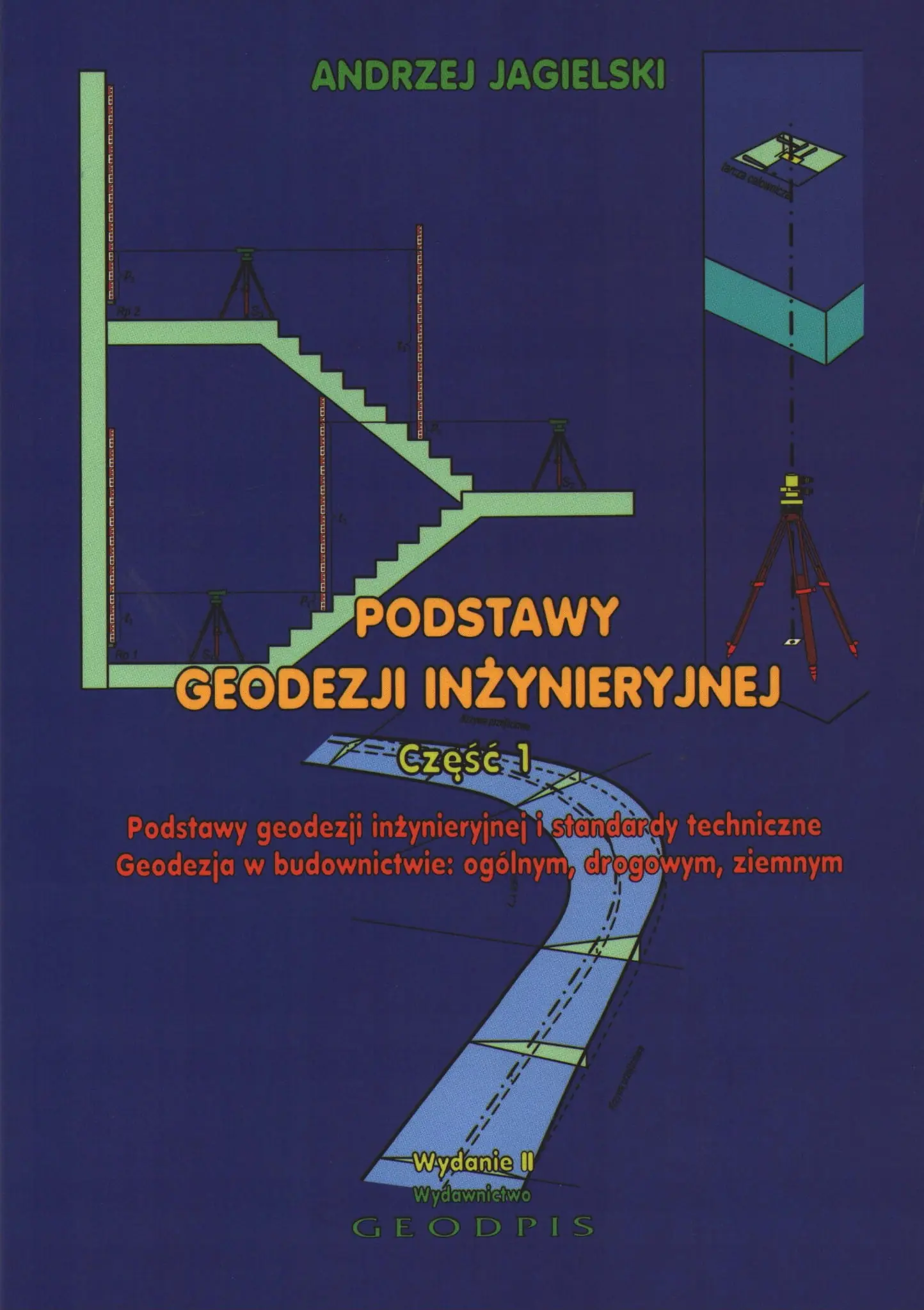 Książka - Podstawy geodezji inżynieryjnej. cz.1,