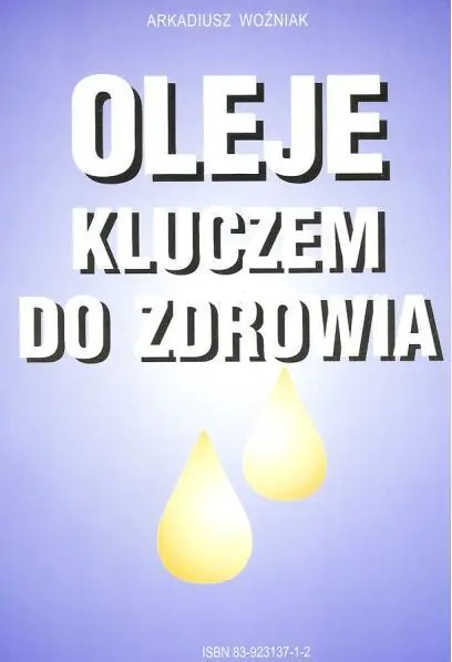 Książka - Oleje kluczem do zdrowia