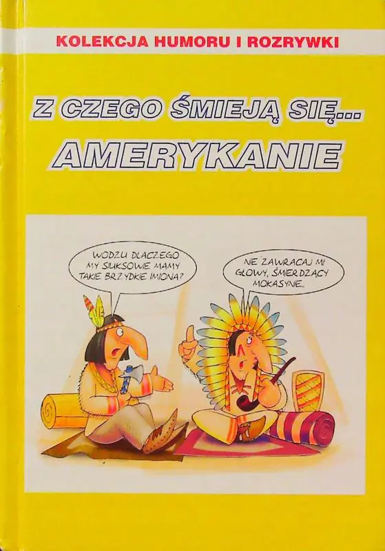 Książka - Z czego śmieją się Amerykanie