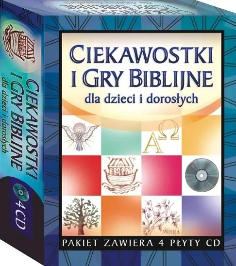 Książka - Ciekawostki i gry biblijne dla dzieci.. (4 CD)