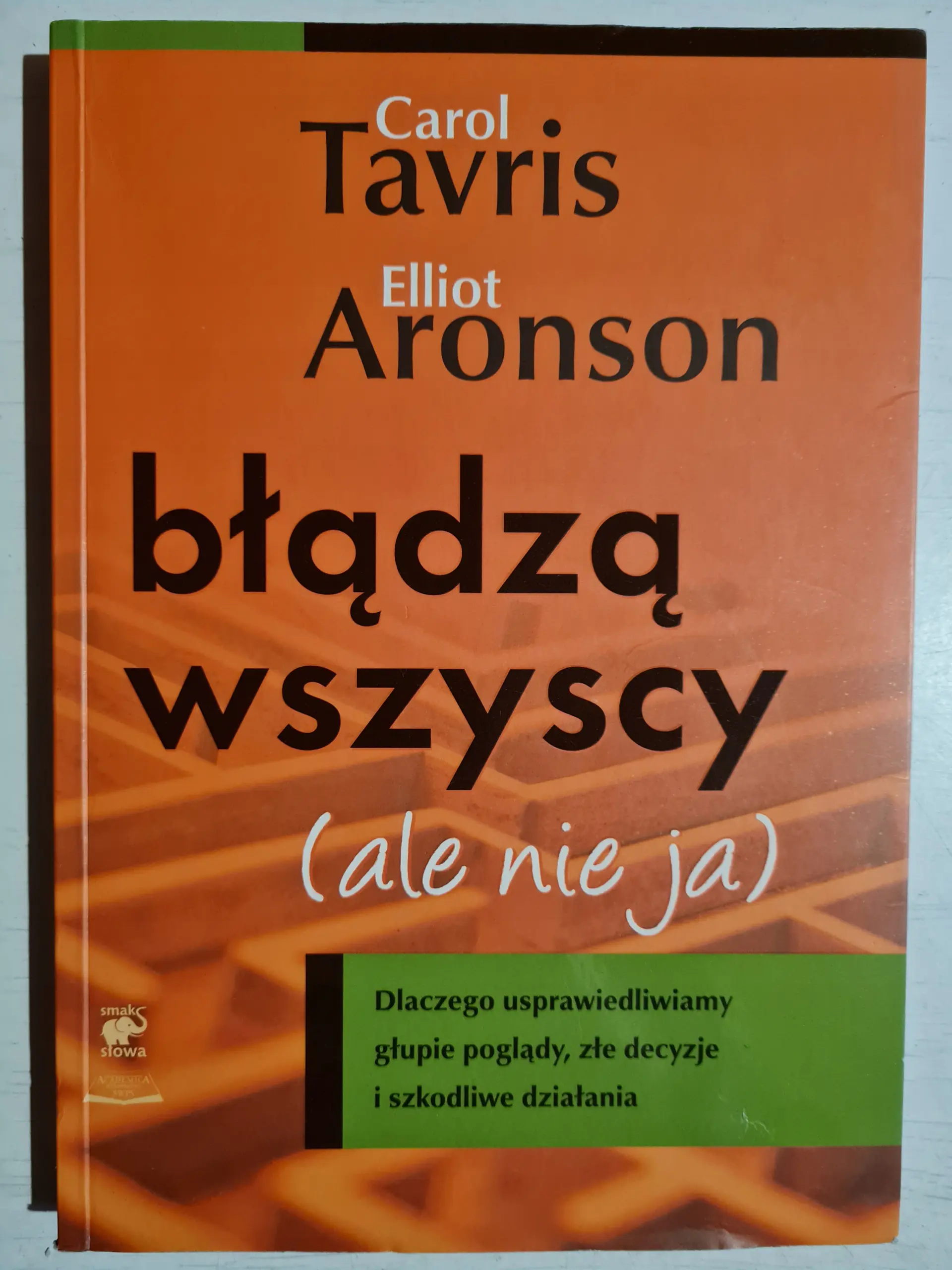 Książka - Błądzą wszyscy ale nie ja