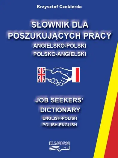 Książka - Słownik dla poszukująch pracy angielsko-polski polsko-angielski