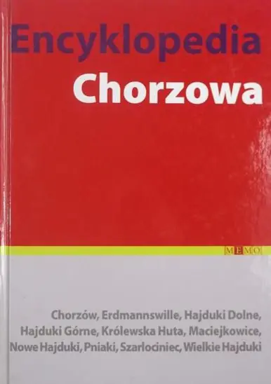 Książka - Encyklopedia Chorzowa