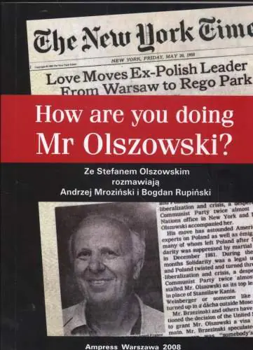 Książka - How are you doing Mr Olszowski - Mroziński Andrzej, Rupiński Bogdan - 