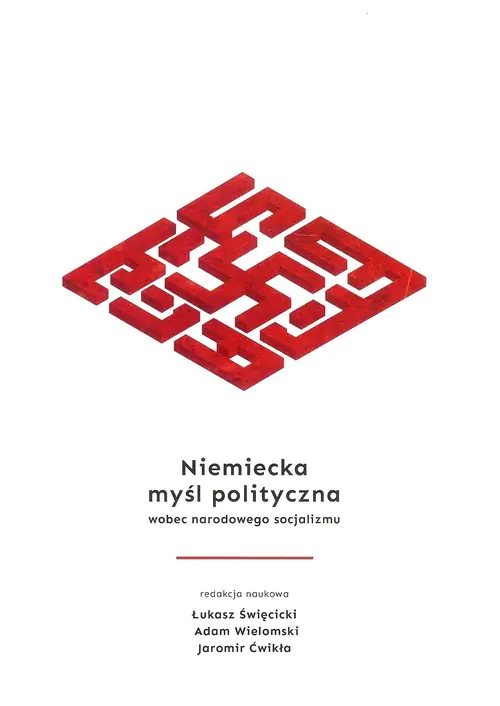 Książka - Niemiecka myśl polityczna wobec narodowego socjalizmu
