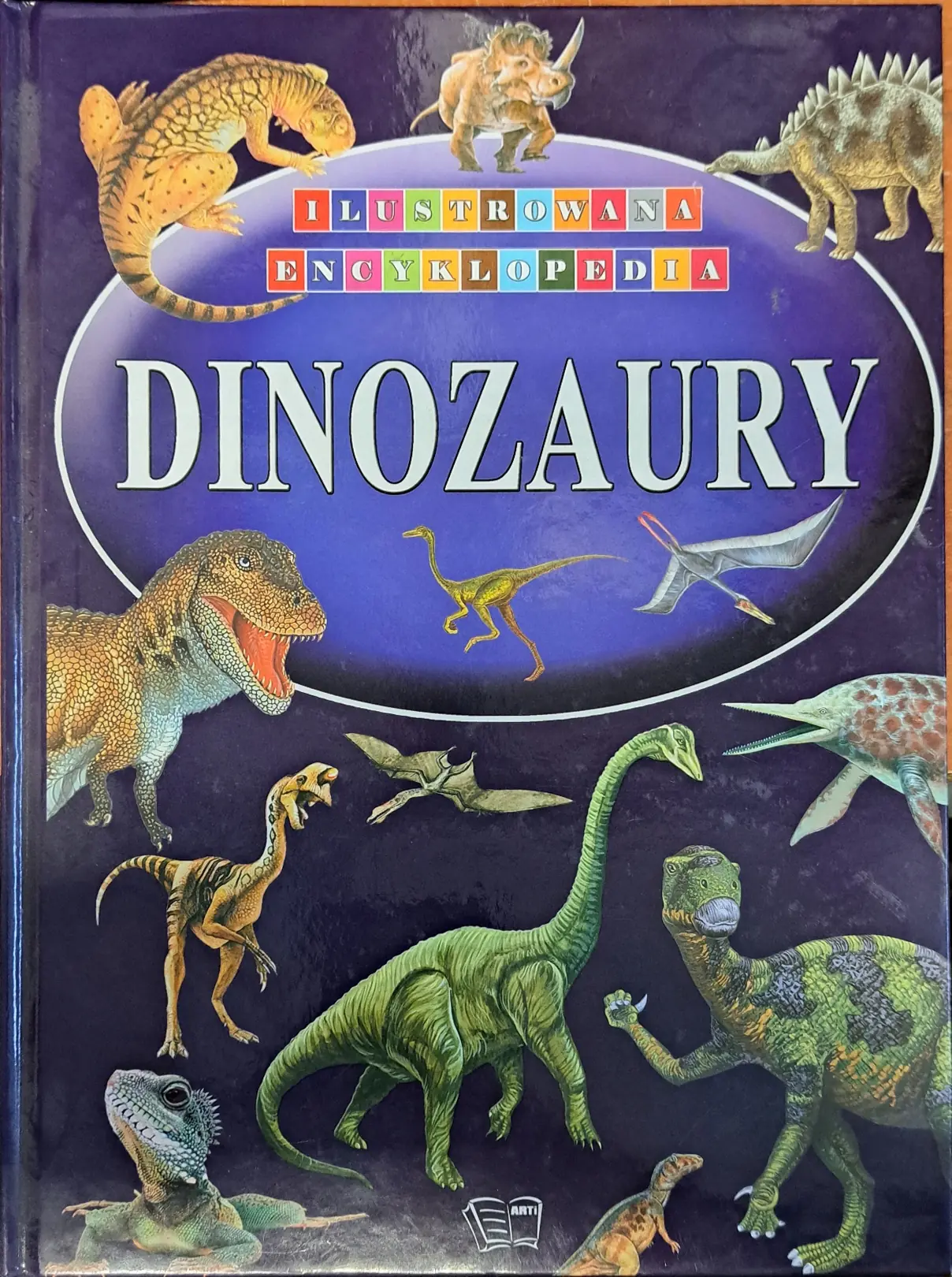 Książka - Ilustrowana encyklopedia Dinozaury