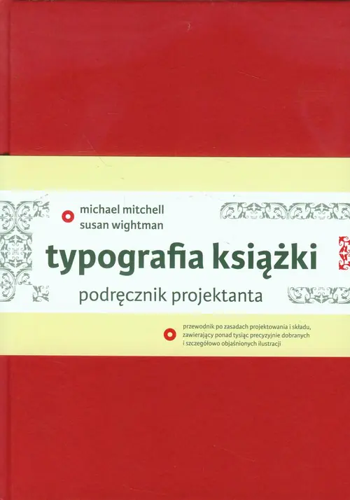 Książka - Typografia książki. Podręcznik projektanta
