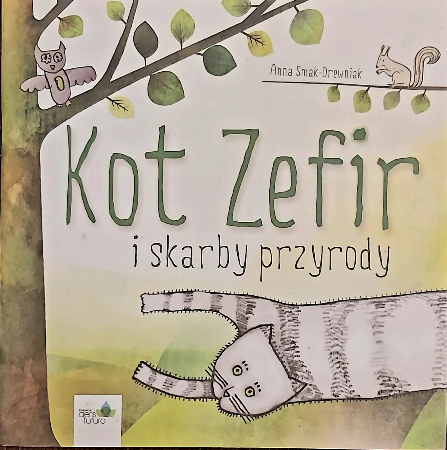 Książka - Kot Zefir i skarb przyrody