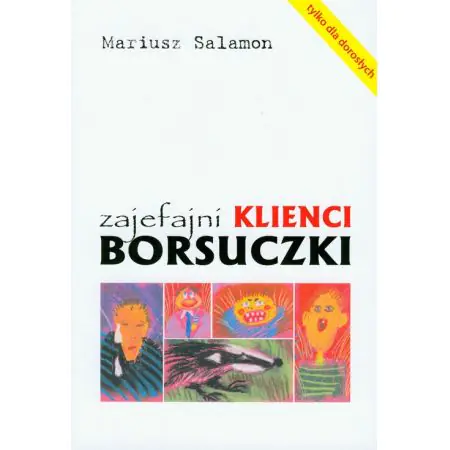 Książka - Zajefajni klienci Borsuczki
