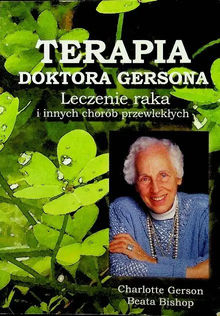 Książka - Terapia doktora Gersona