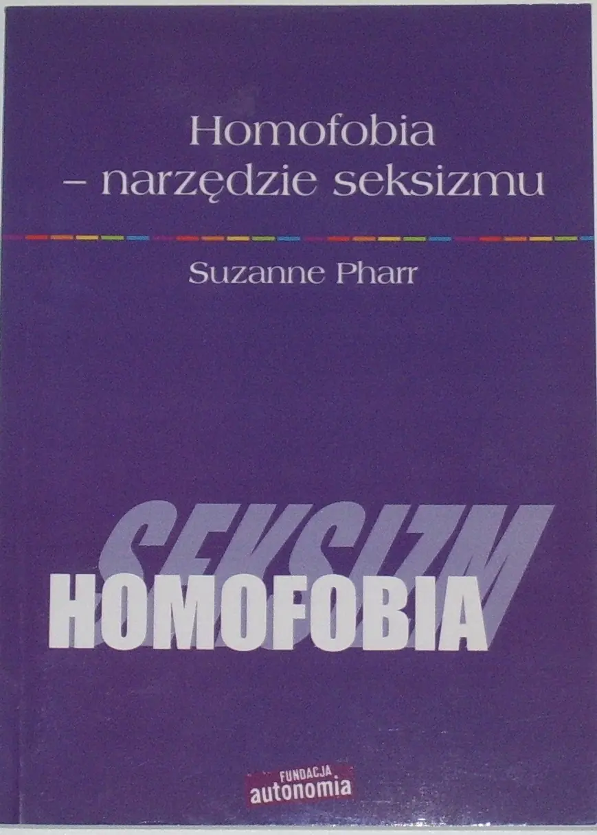 Książka - Homofobia narzędzie seksizmu