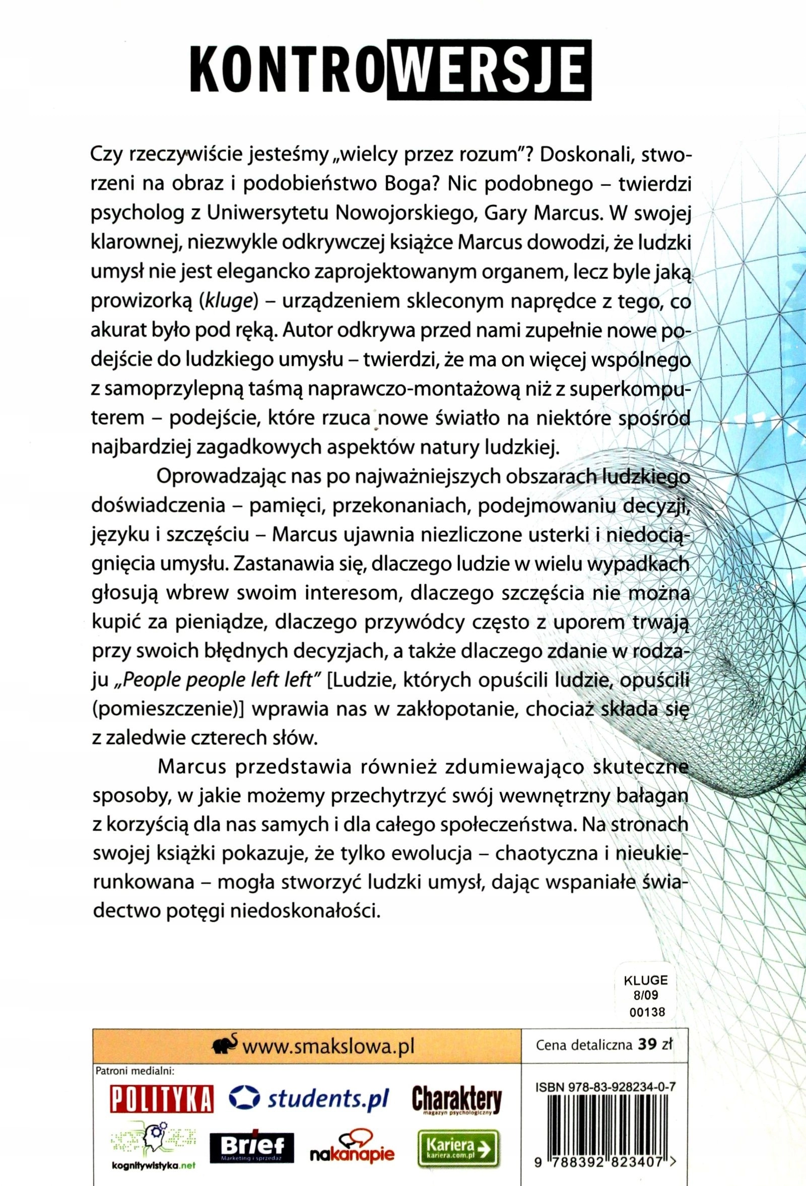 Książka - Prowizorka w mózgu