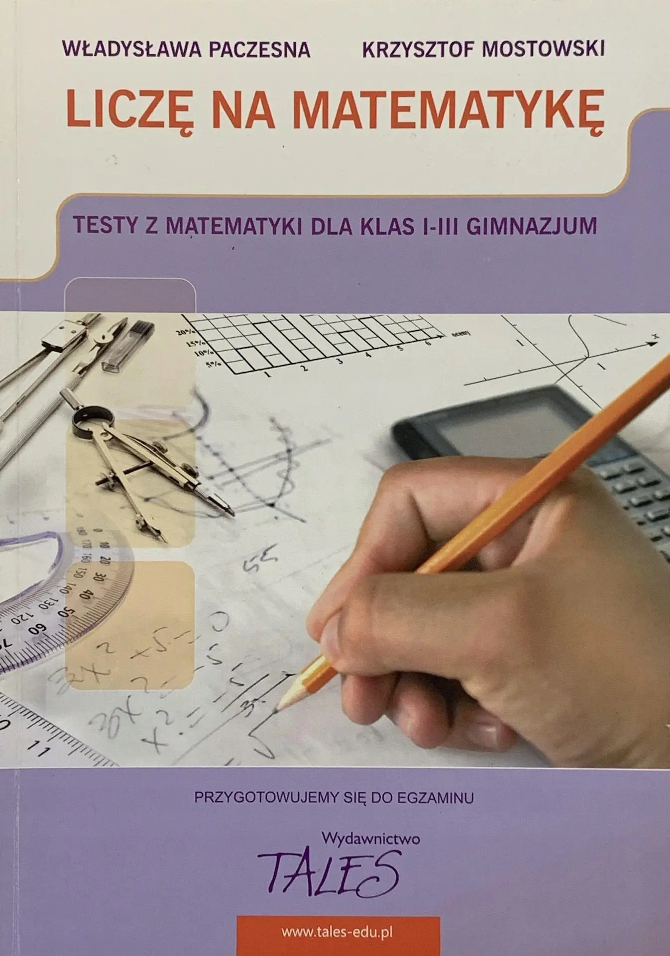 Książka - Liczę na matematykę Testy dla klas 1-3 GIM Tales