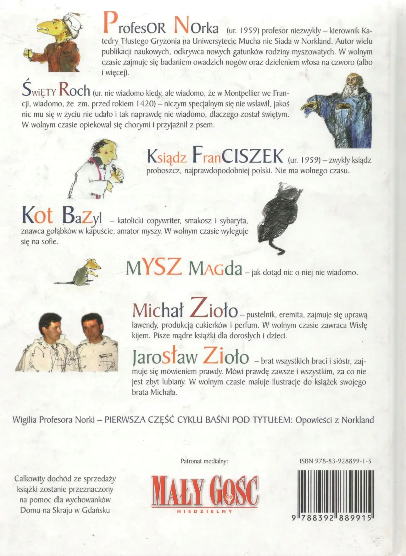 Książka - Wigilia Profesora Norki