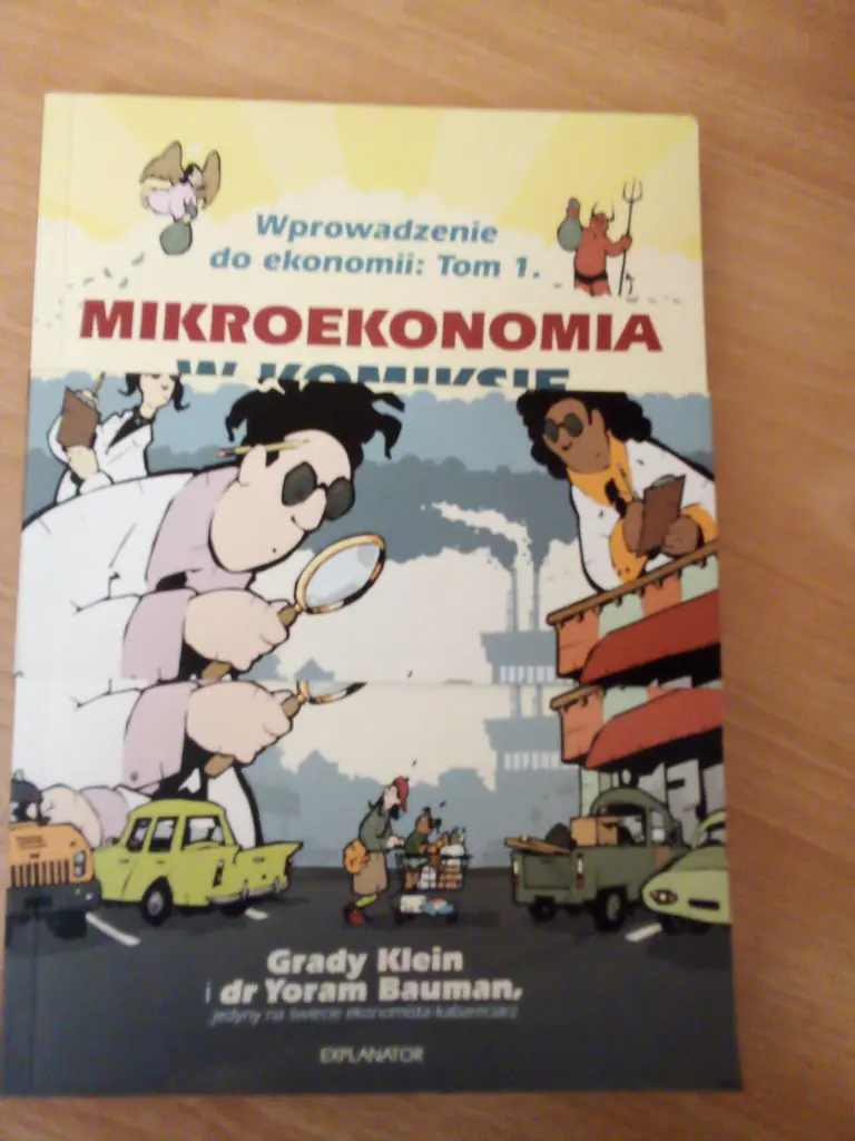 Książka - Mikroekonomia w komiksie. Wprowadzenie...T.1