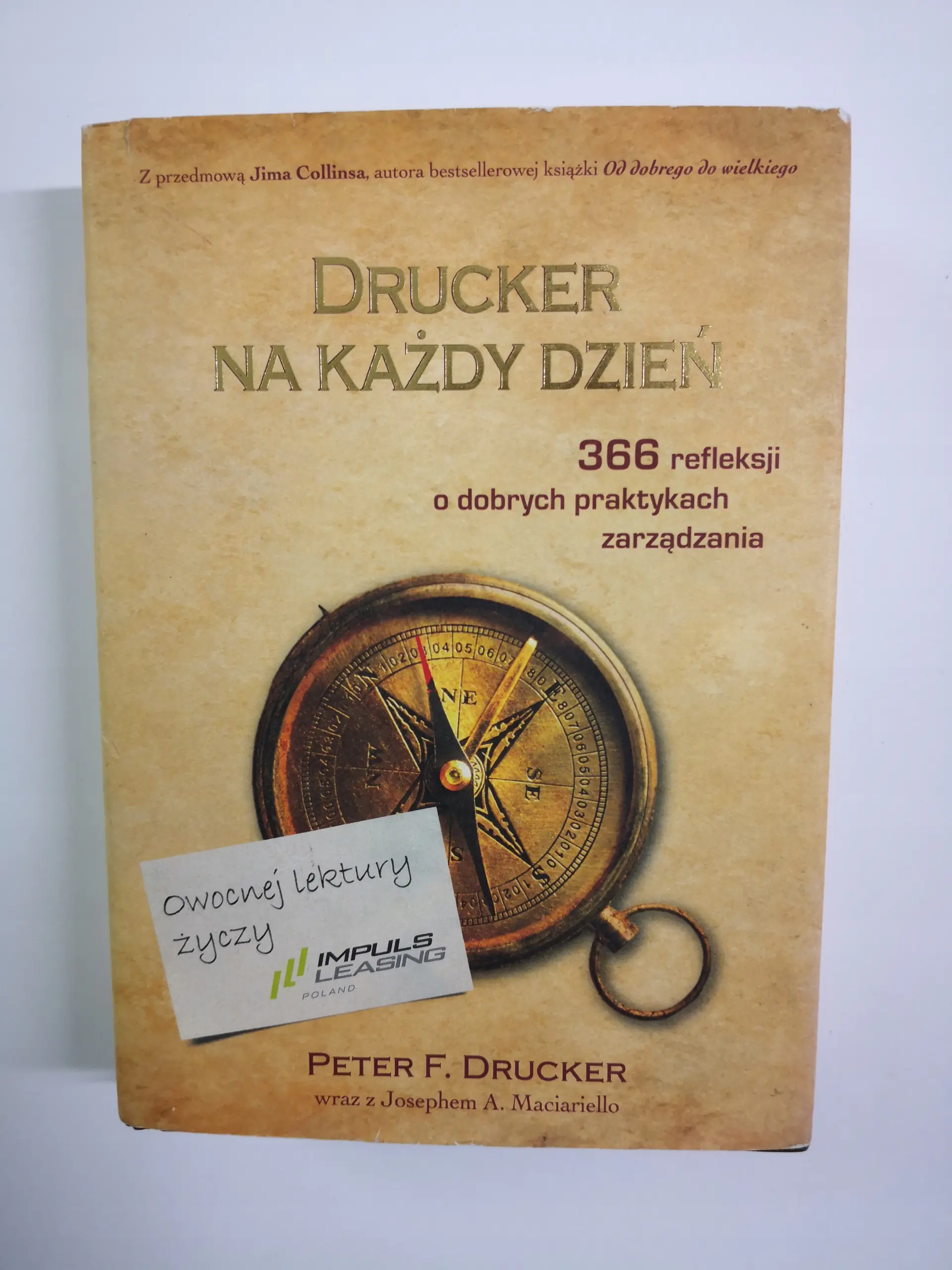 Książka - Drucker na każdy dzień. 366 refleksji o dobrych praktykach zarządzania