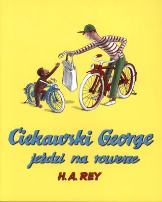 Książka - Ciekawski George jeździ na rowerze