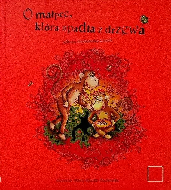 Książka - O małpce która spadła z drzewa