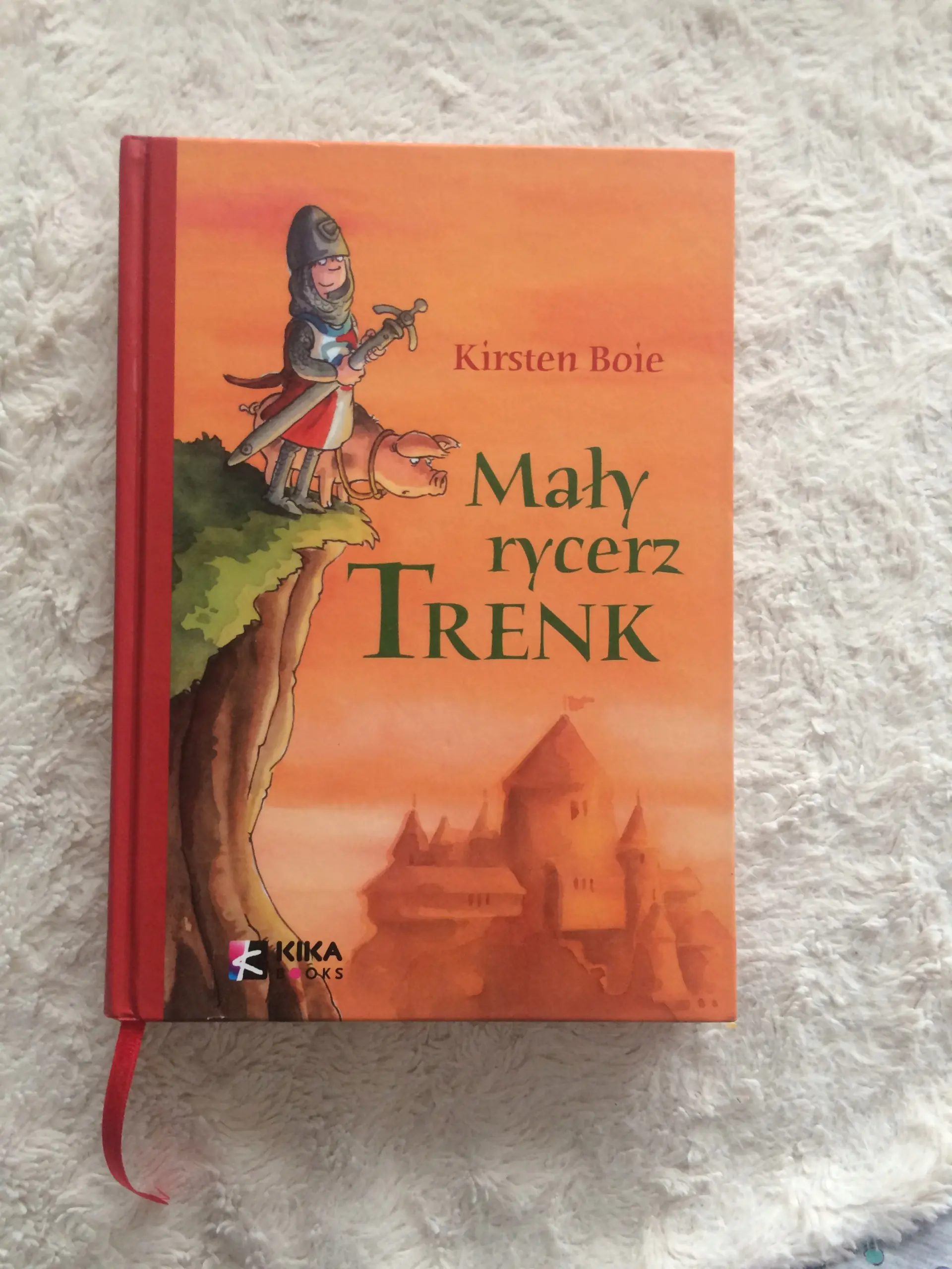 Książka - Mały rycerz Trenk