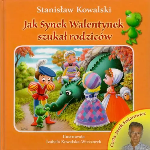 Książka - Jak synek walentynek szukał rodziców   CD tw