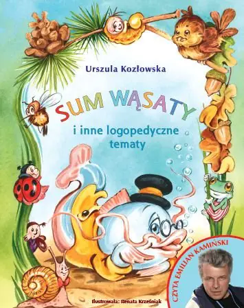Książka - Sum Wąsaty I Inne Logopedyczne Tematy   Cd Tw