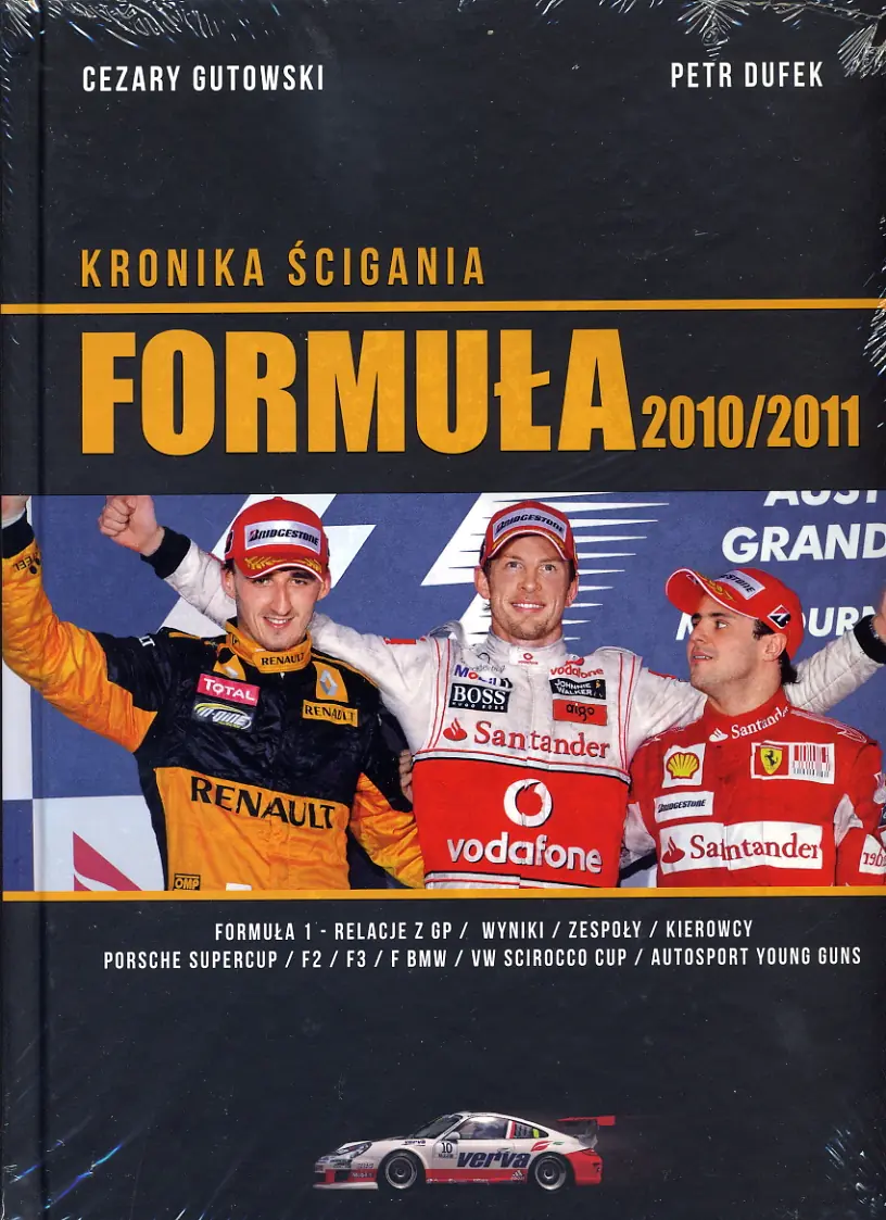 Książka - Kronika ścigania formuła 2010 / 2011