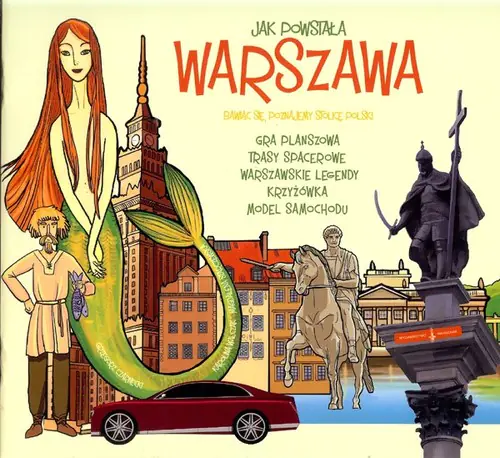 Książka - Jak powstała Warszawa