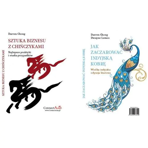 Książka - Sztuka biznesu z Chińczykami / Jak zaczarować indyjską kobrę