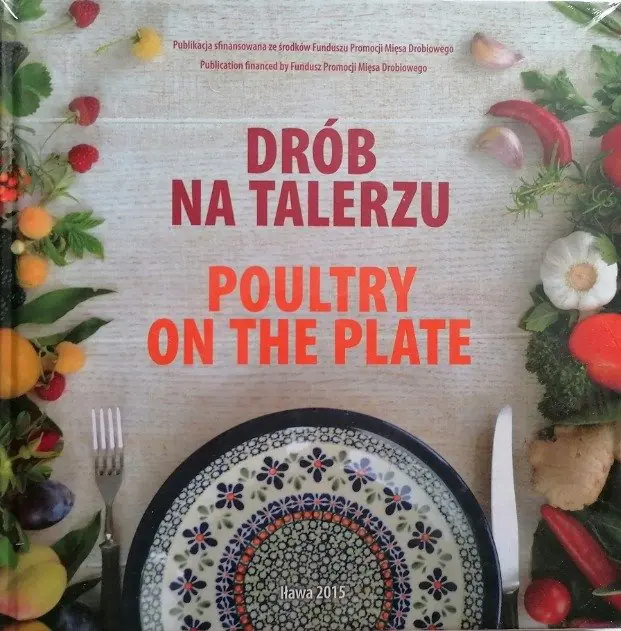 Książka - Drób na talerzu