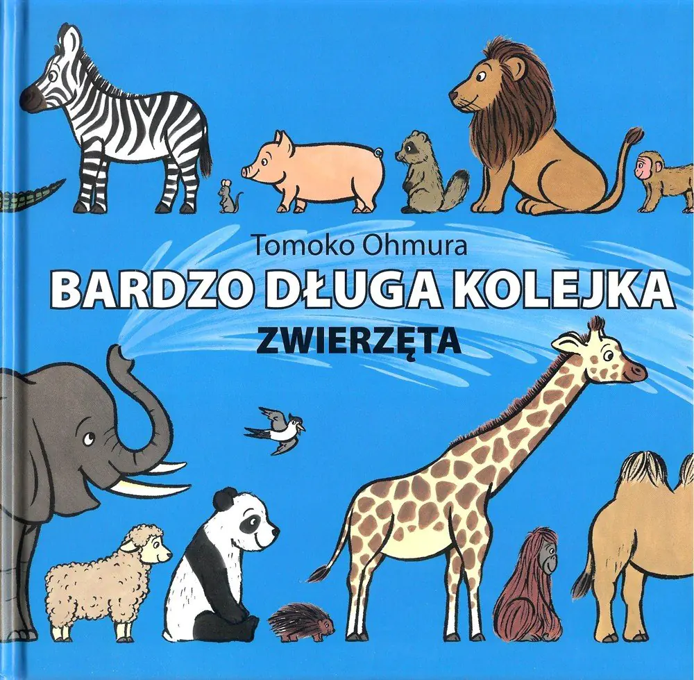 Książka - Bardzo długa kolejka. Zwierzęta