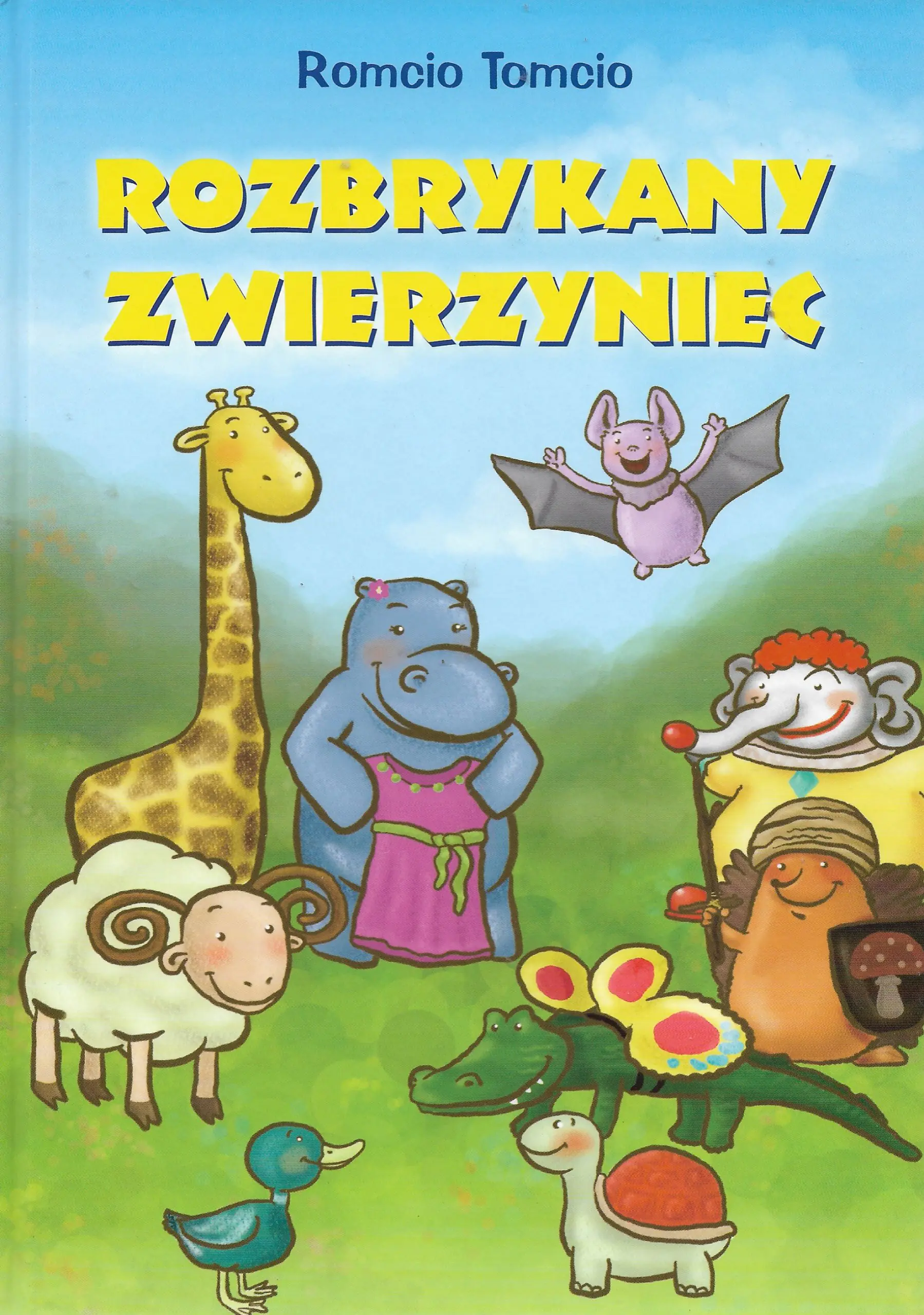 Książka - Rozbrykany zwierzyniec