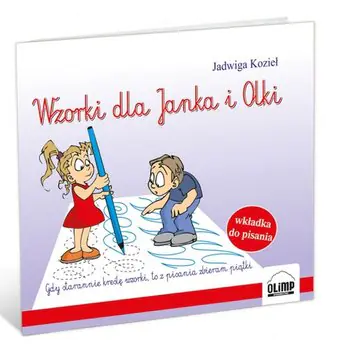 Książka - Wzorki dla Janka i Olki